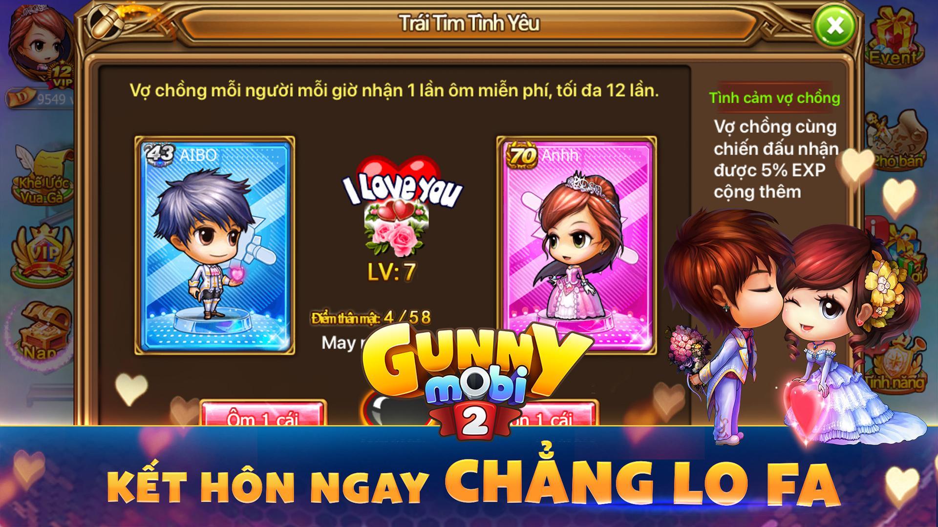 Gunny Mobi - Bắn Gà Teen & Cute 3.8.1.0 Screenshot 4