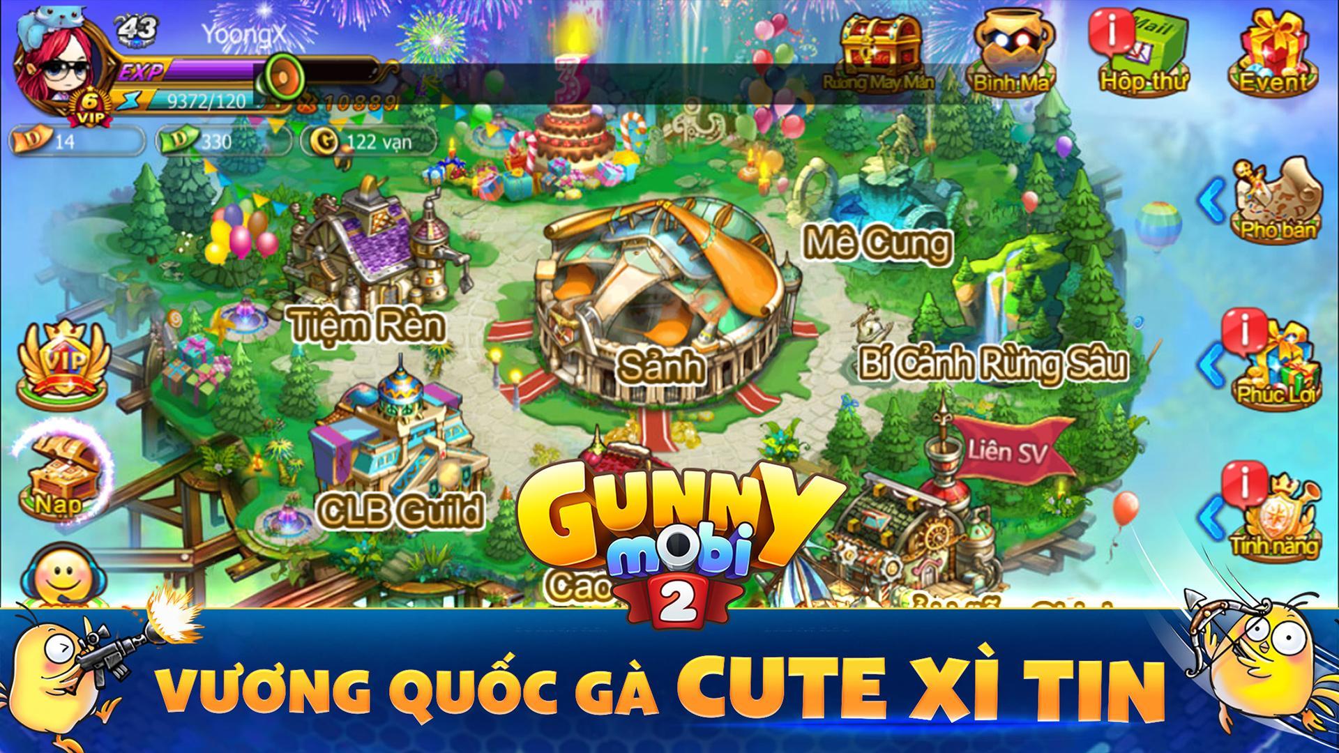 Gunny Mobi - Bắn Gà Teen & Cute 3.8.1.0 Screenshot 6