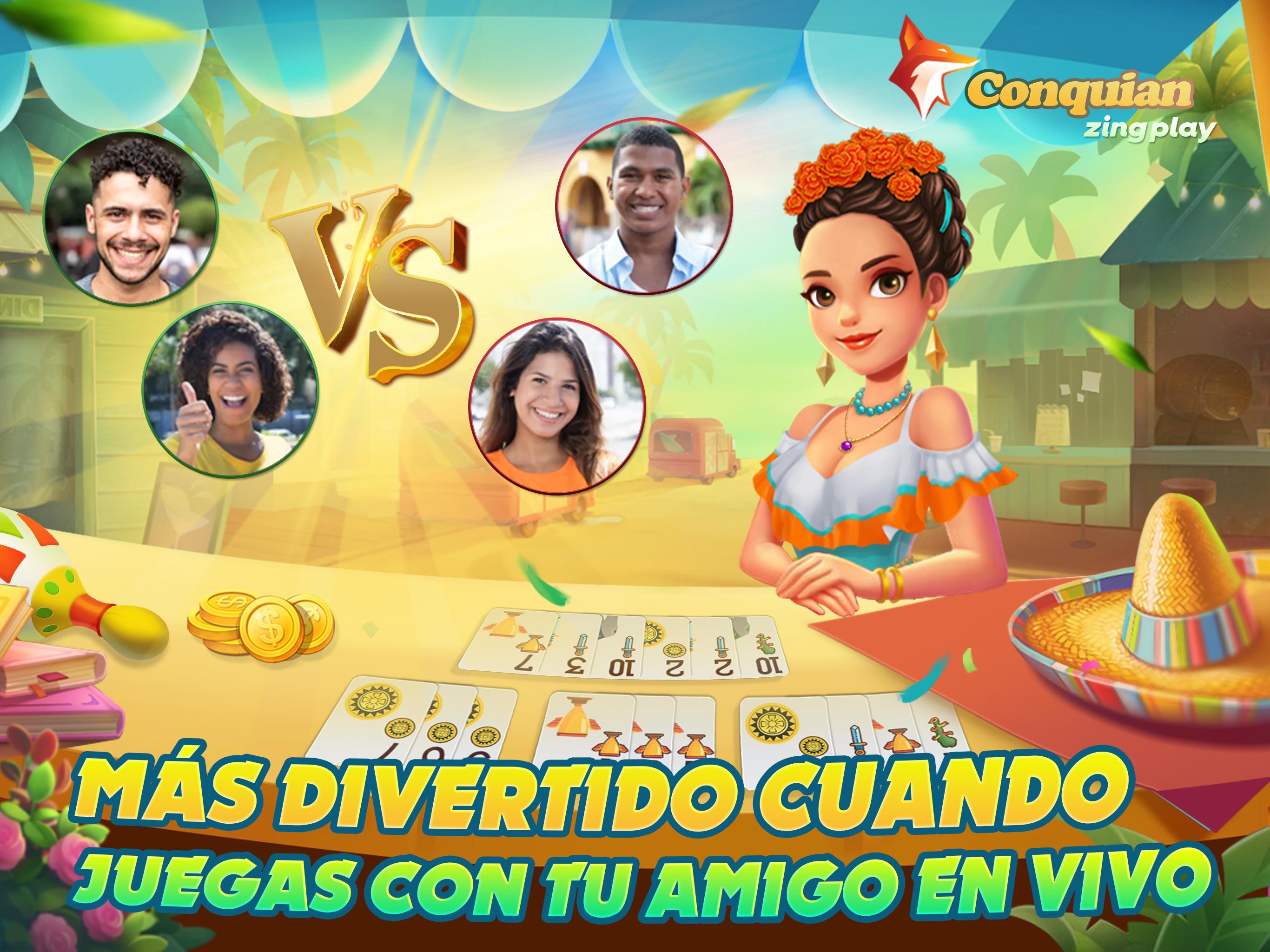 Conquian Zingplay: el mejor juego de cartas gratis 6.0 Screenshot 10