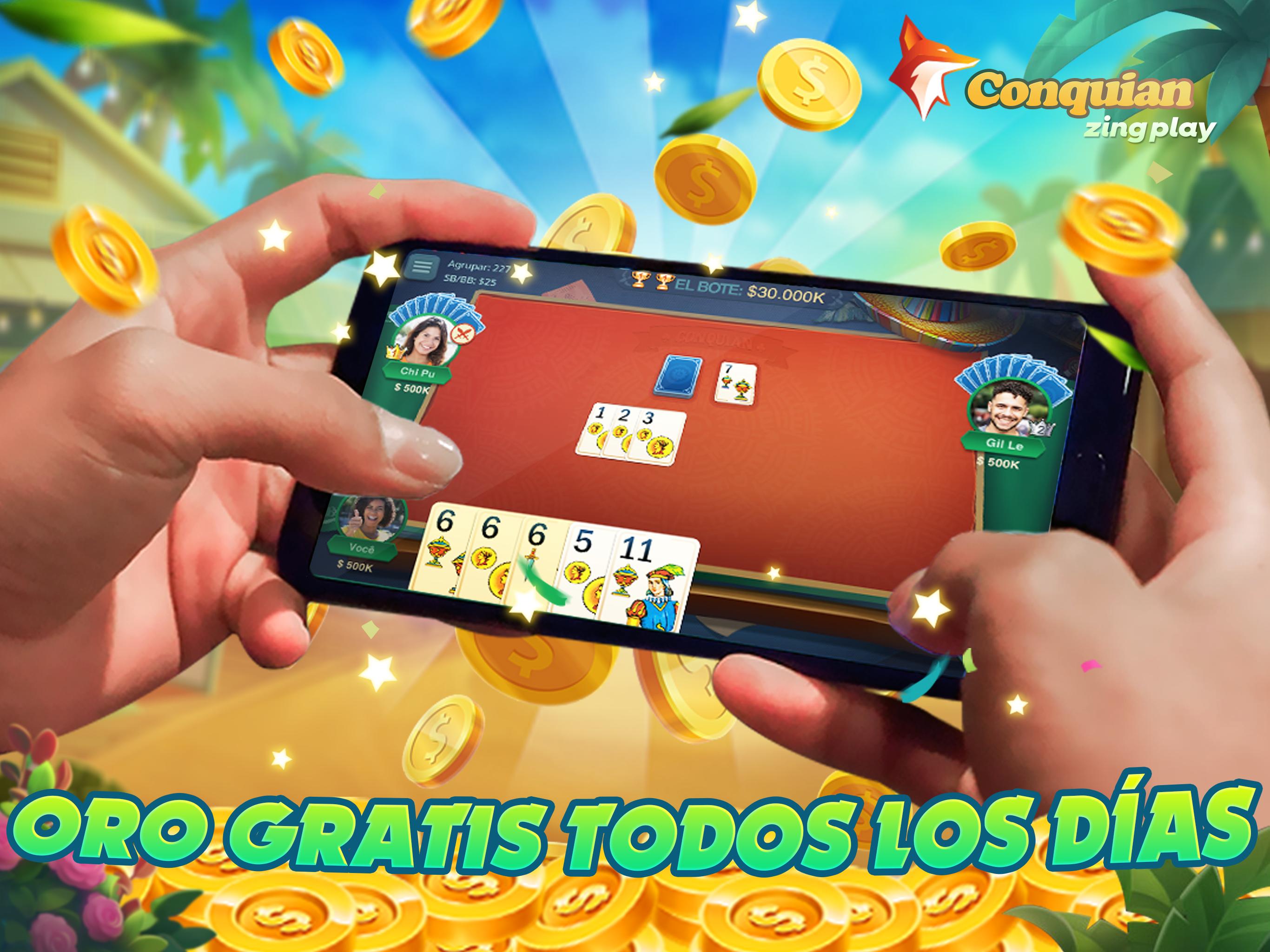 Conquian Zingplay: el mejor juego de cartas gratis 6.0 Screenshot 8