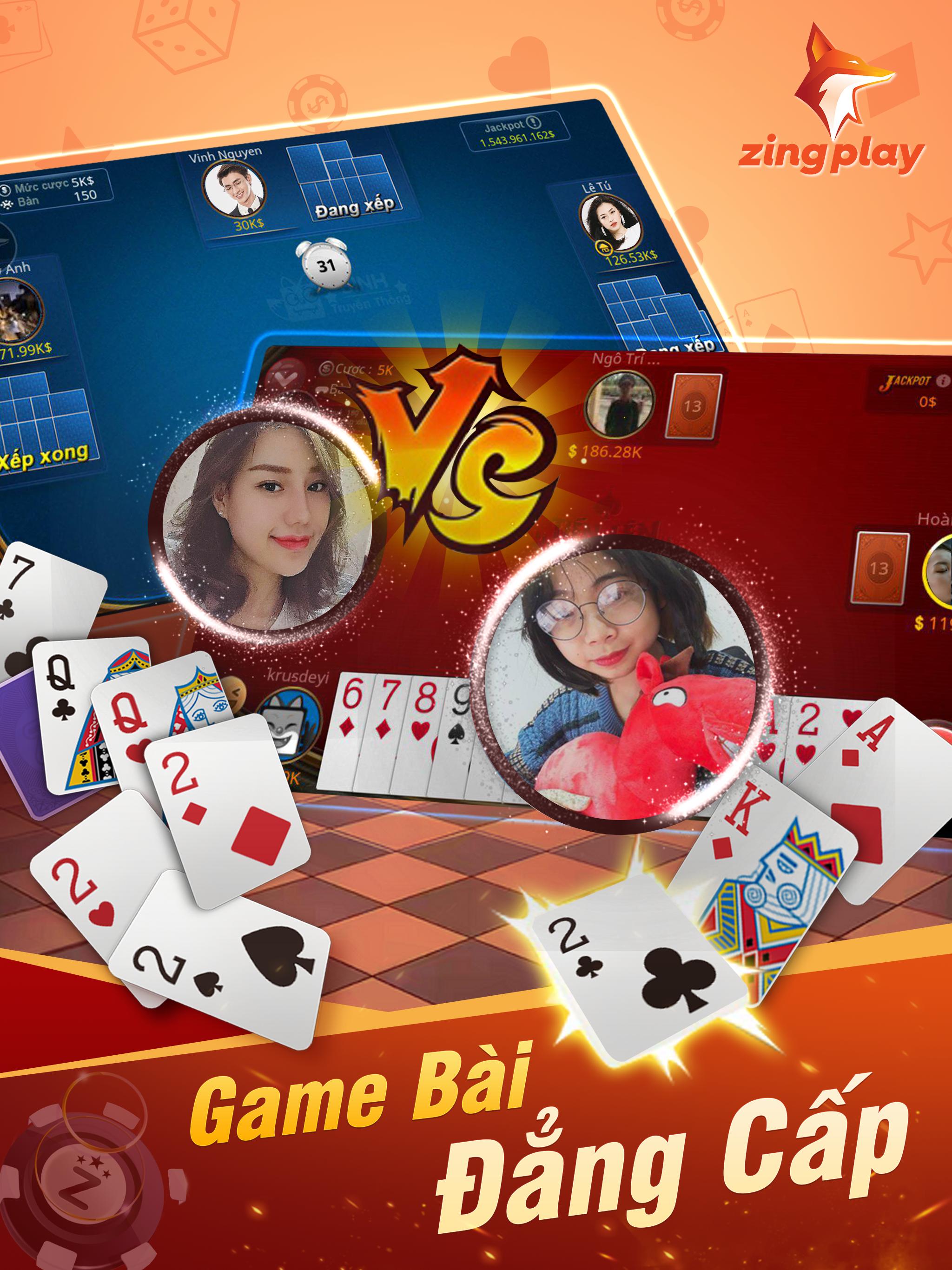 Cổng game ZingPlay - Game bài - Game cờ - Tiến lên 3.3.2 Screenshot 7