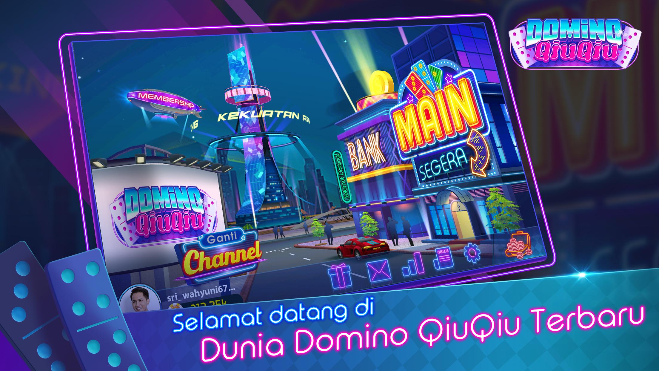 DOMINO QIUQIU 3D ZingPlay - Poker QQ 99 TERBAIK 1.8.74 Screenshot 1