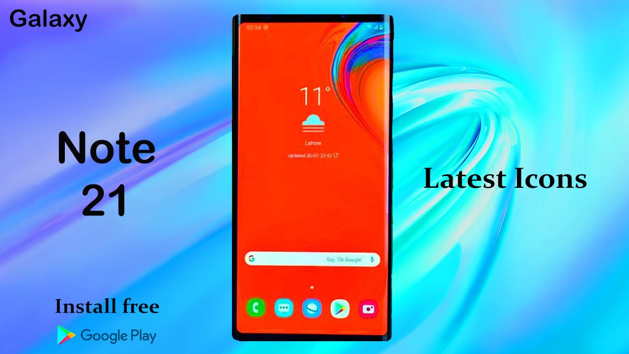 Samsung Note 21 Launcher 2020: Themes & Wallpapers 1.3 Screenshot 5