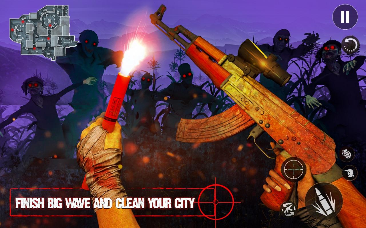 Zombie Target Dead Survival Shooting Games 1.0.4 Screenshot 4