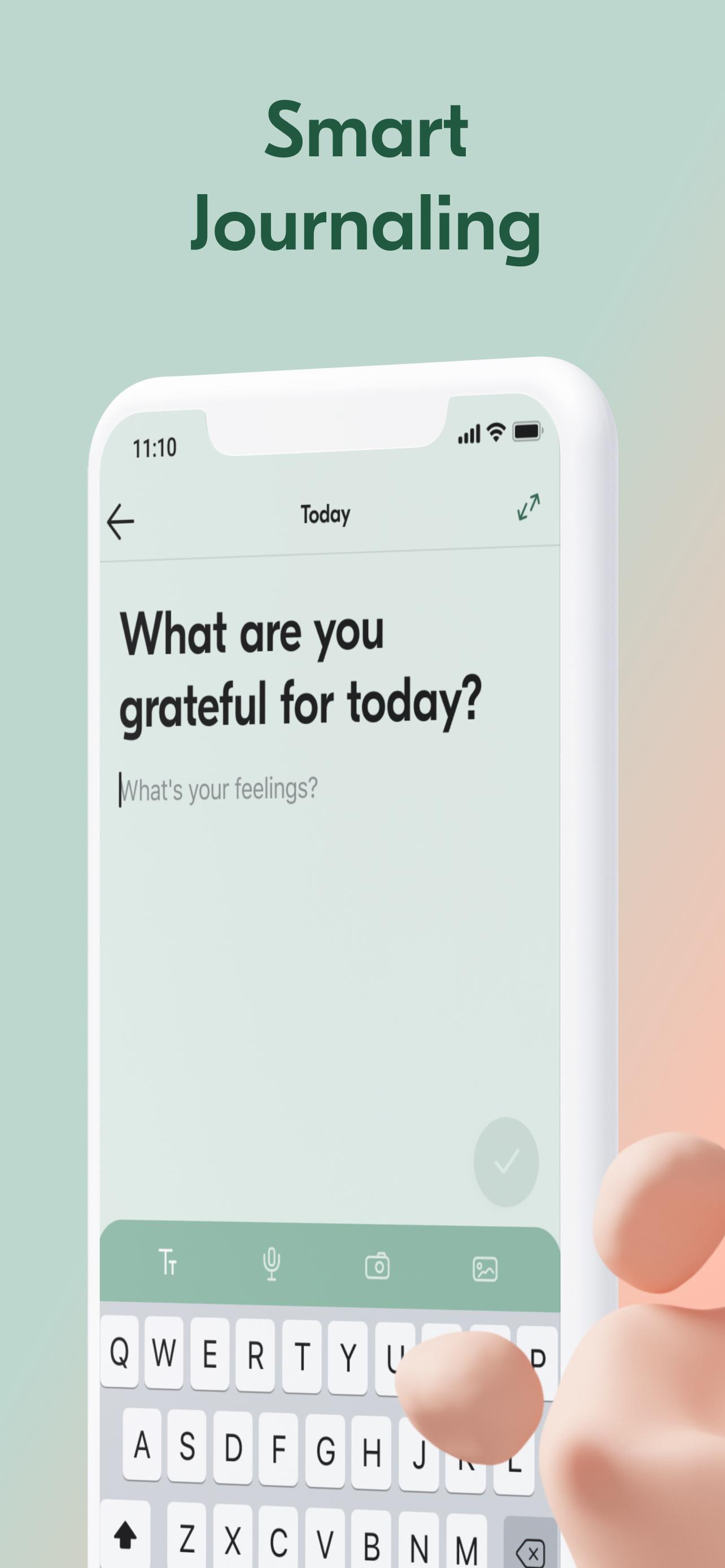 VOS Diary, Smart Journal & Mood Tracker App 1.9.1 Screenshot 4