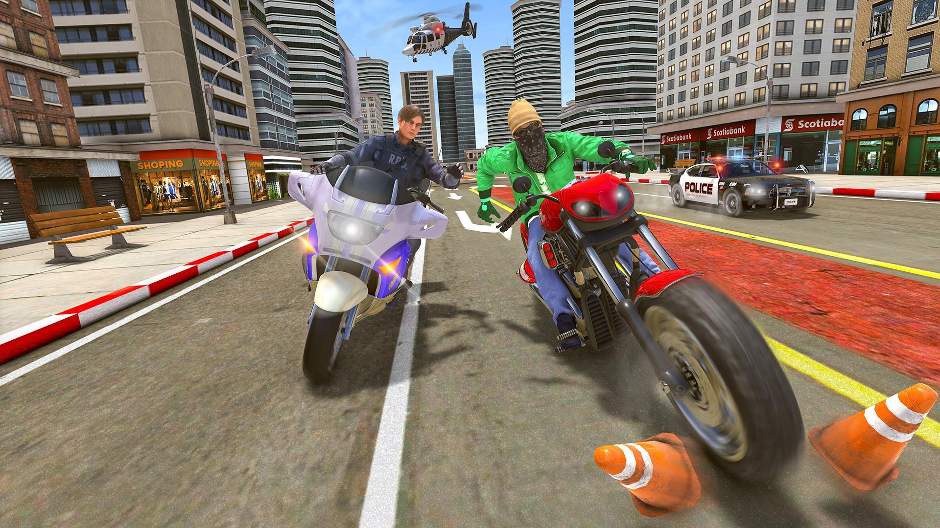 Police Moto Bike Chase – Free Shooting Games 2.0.3 Screenshot 11
