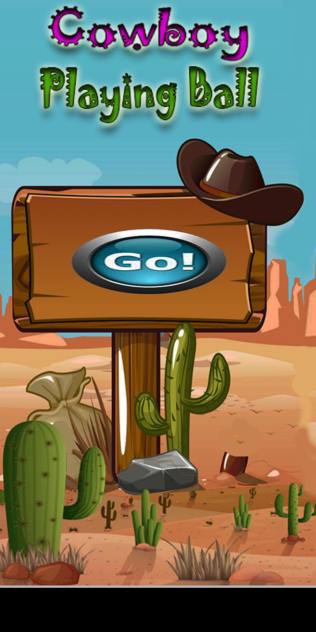 Cowboy Playing Ball 2.6.9 Screenshot 1