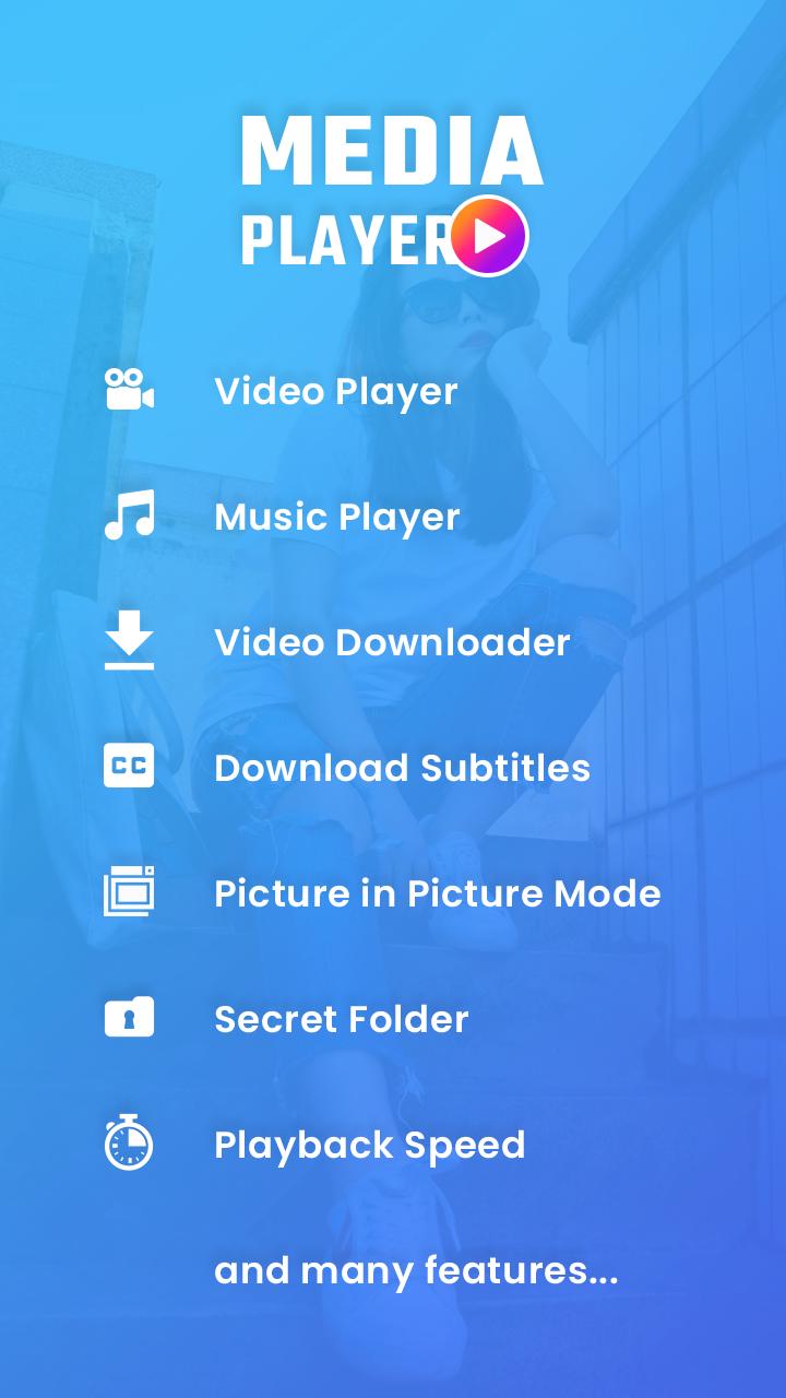 XNX Video Player - Full HD Video mp3 Music Player 1.0.2 Screenshot 1