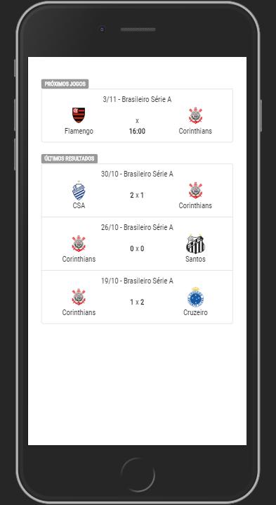 EsportesBR Agenda do futebol 5.8 Screenshot 2