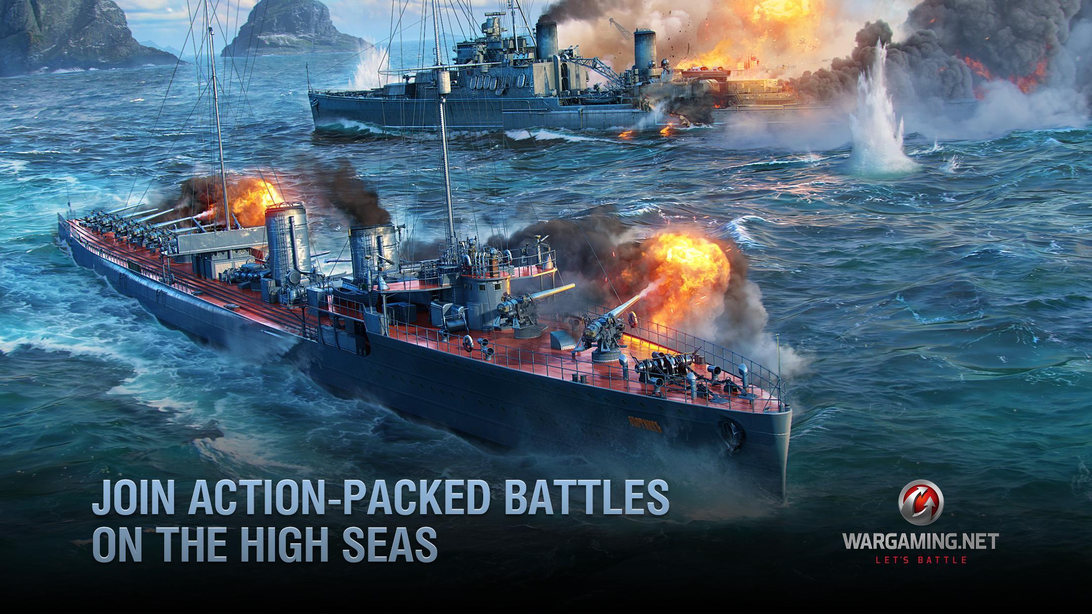 World of Warships Blitz: Gunship Action War Game 3.3.0 Screenshot 14