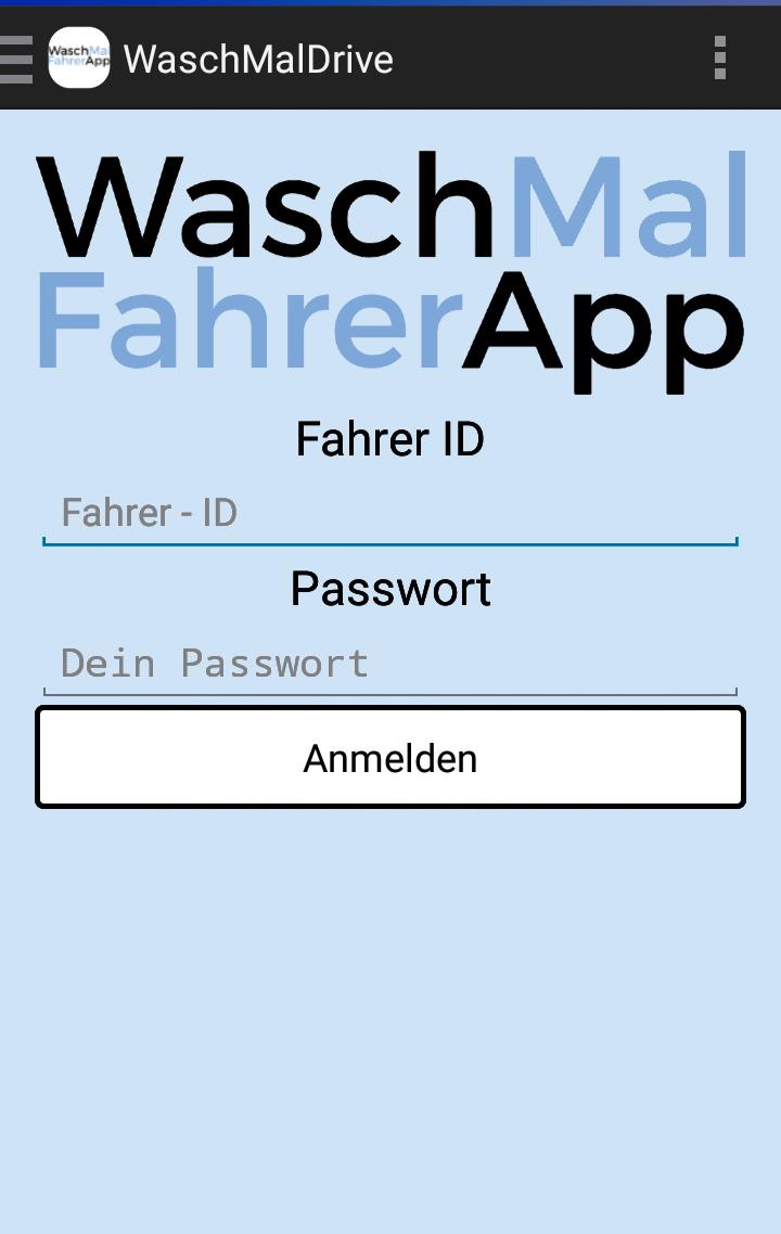 WaschMal Fahrer App 20201113 Screenshot 2