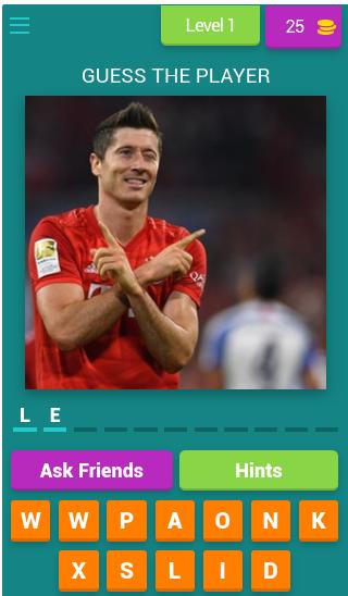 Guess The Football Player Football Quiz 8.6.4z Screenshot 1