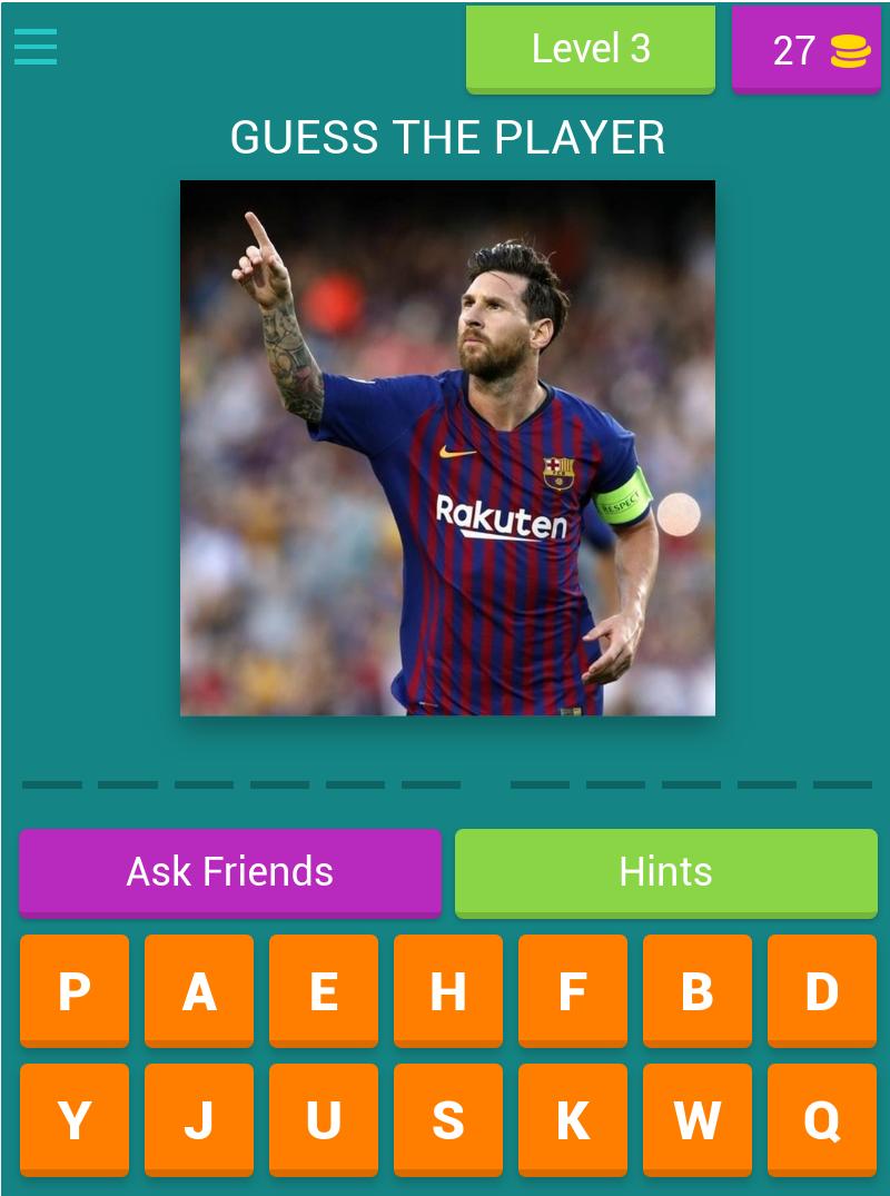Guess The Football Player Football Quiz 8.6.4z Screenshot 10