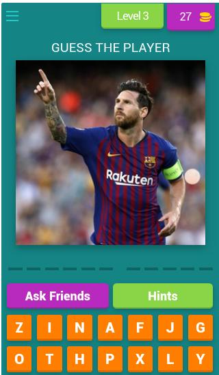 Guess The Football Player Football Quiz 8.6.4z Screenshot 4