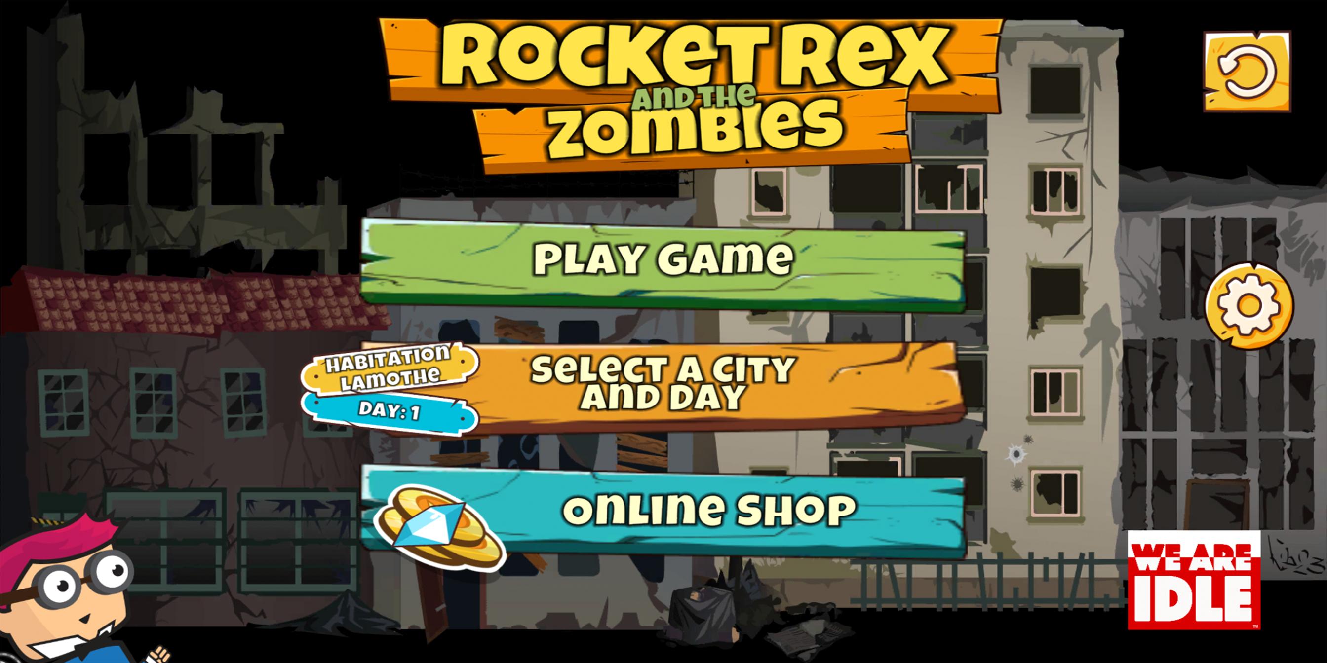 Rocket Rex and the Zombies 55 Screenshot 3