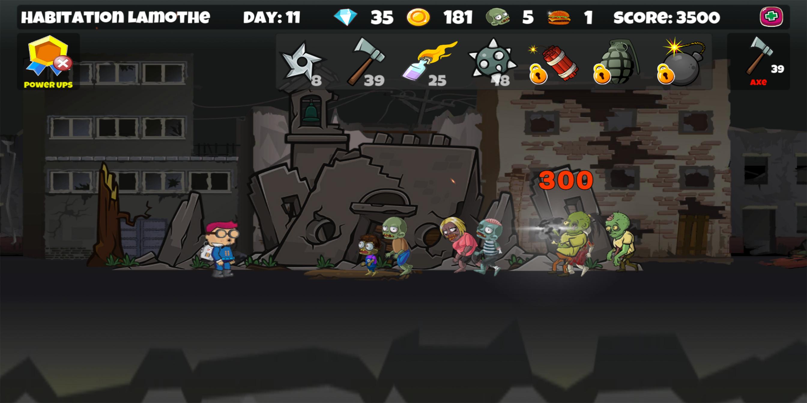 Rocket Rex and the Zombies 55 Screenshot 4