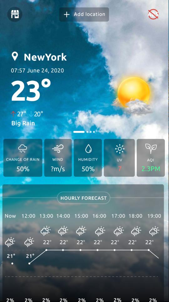 Weather App - Weather Underground App for Android 1.1.9 Screenshot 2