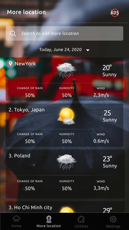 Weather App - Weather Underground App for Android 1.1.9 Screenshot 4