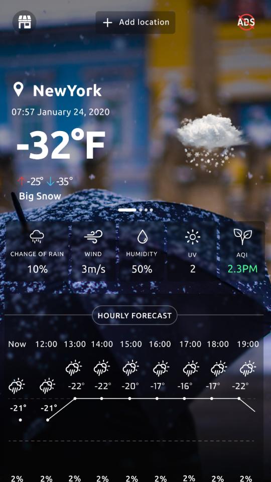 Weather App - Weather Underground App for Android 1.1.9 Screenshot 7