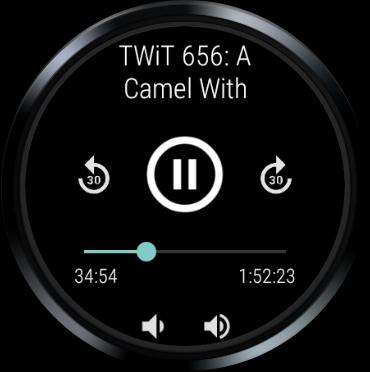Wear Casts A podcast player for WearOS watches 1.32.25 Screenshot 5