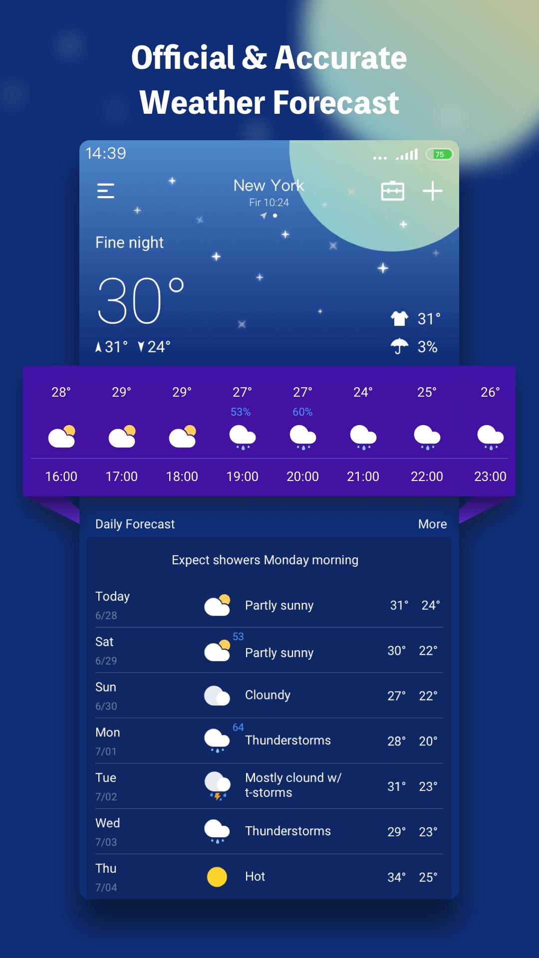 Weather Forecast - Weather Live & Radar & Widget 1.1.6 Screenshot 6