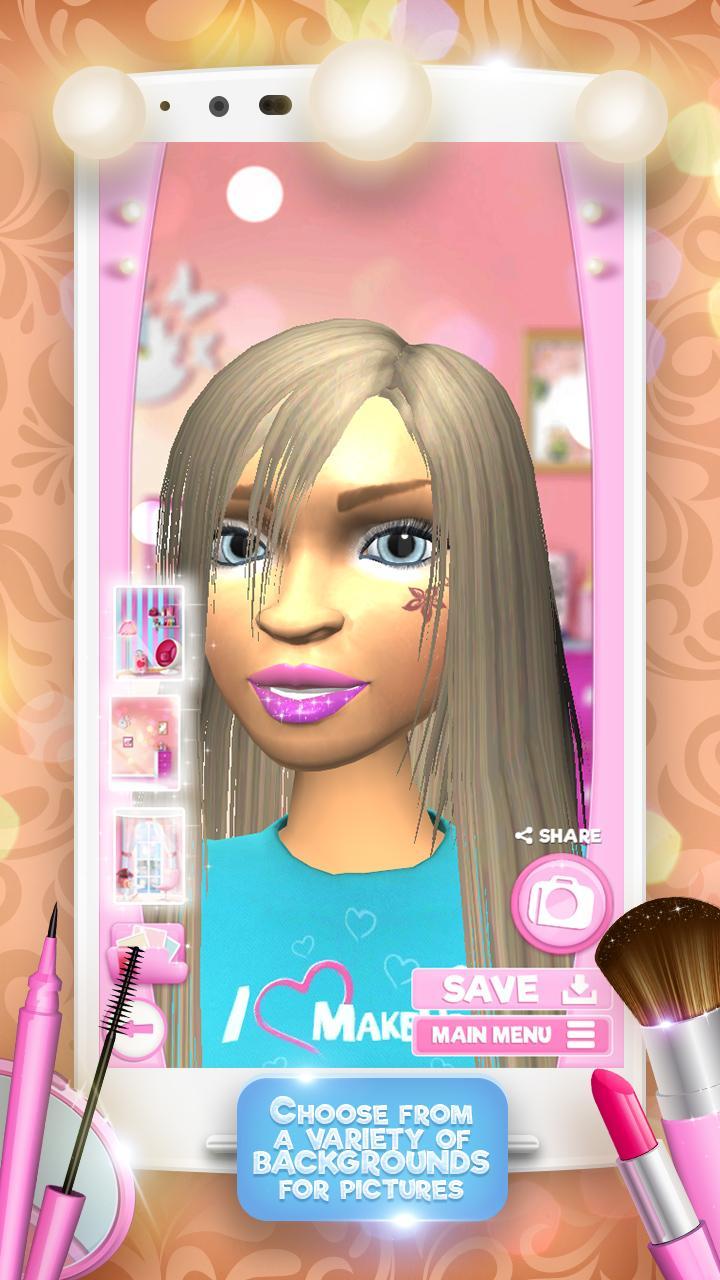 3D Makeup Games For Girls 4.0.3 Screenshot 3
