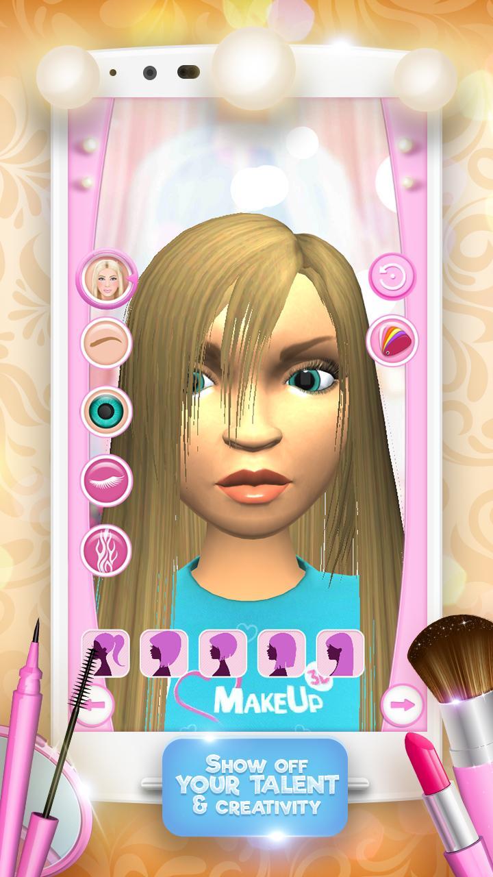 3D Makeup Games For Girls 4.0.3 Screenshot 6