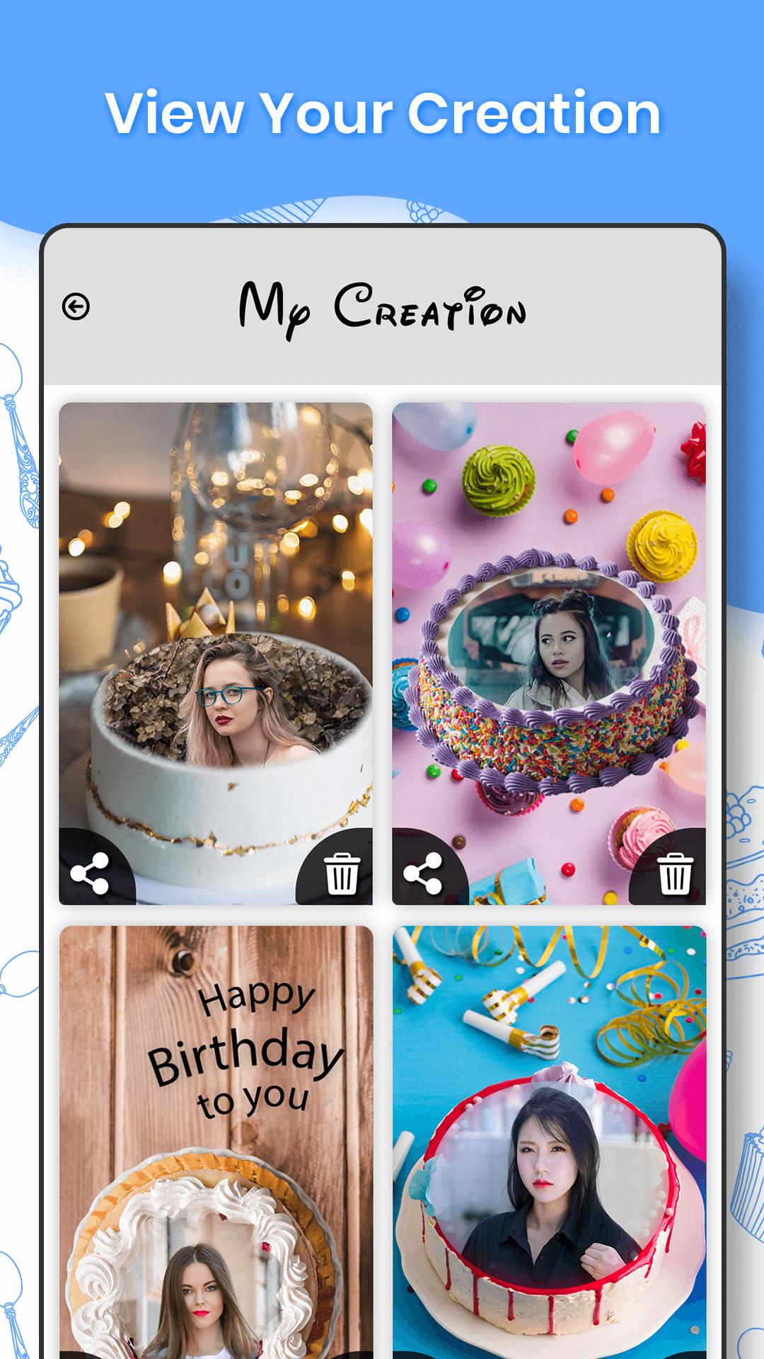 Name and photo on cake 1.0.1 Screenshot 7