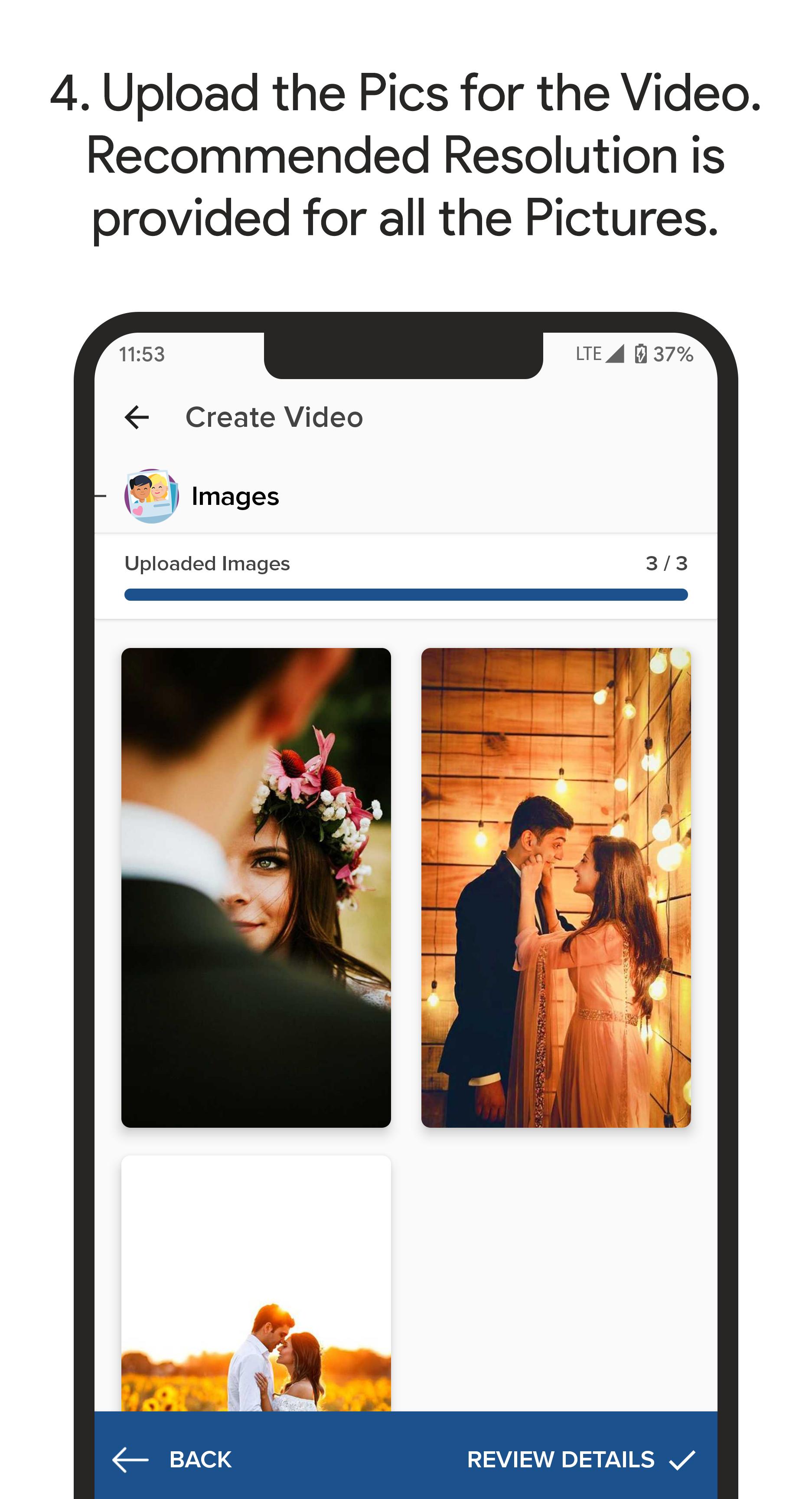 Video Invitation Maker - Wedding, Birthday, Events 1.2.1 Screenshot 4