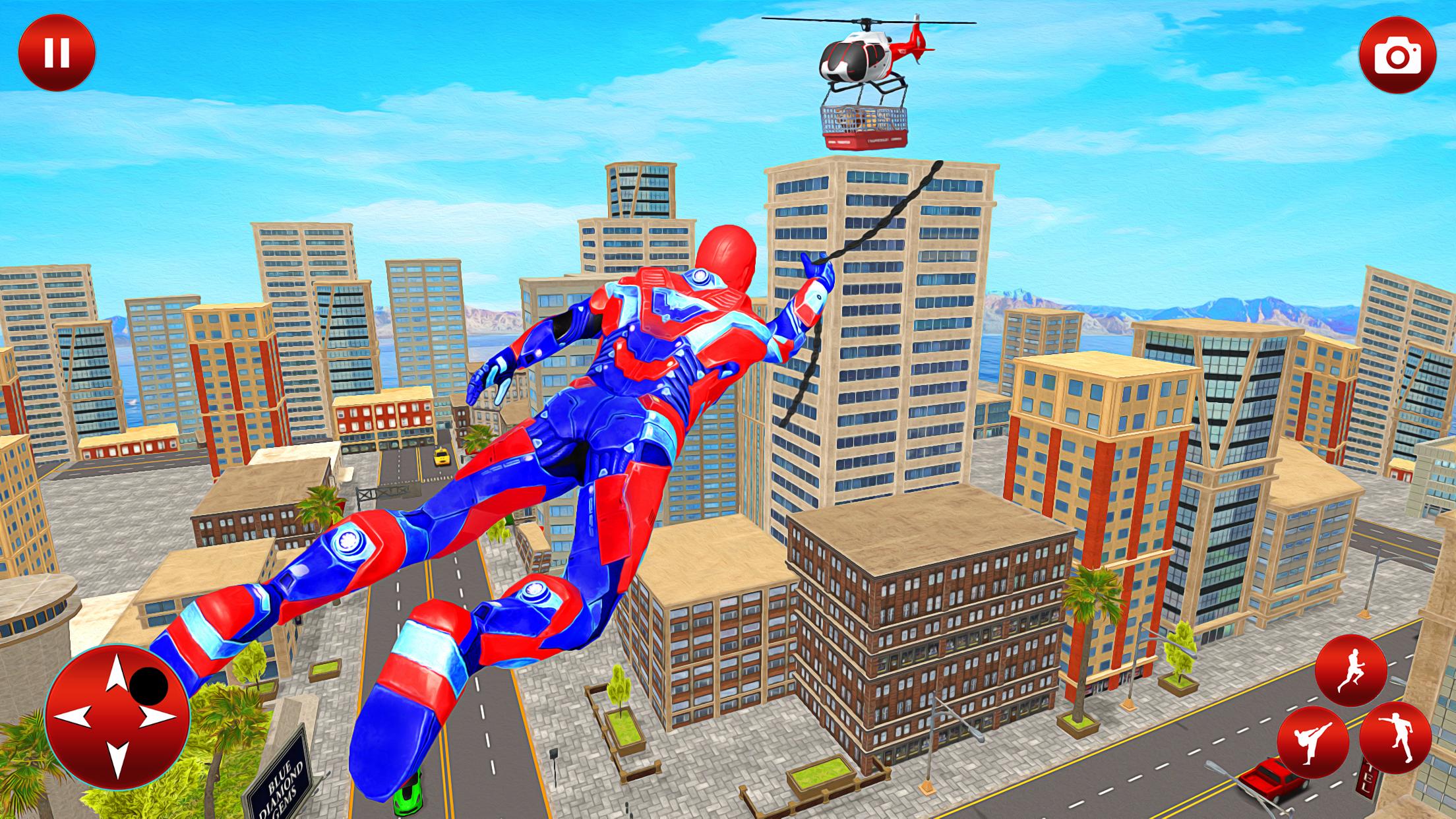 Light Police Speed Hero Robot Rescue Mission 1.10 Screenshot 12