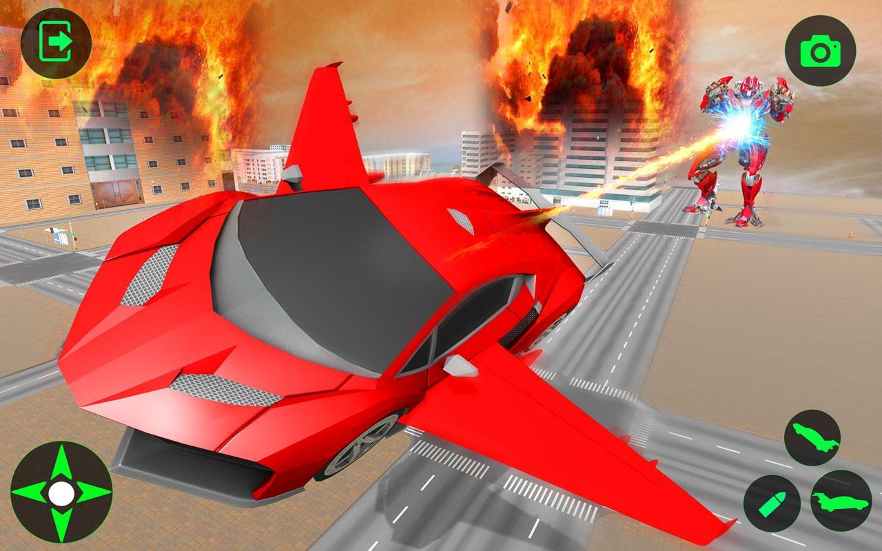 Flying Car- Super Robot Transformation Simulator 1.0.11 Screenshot 16