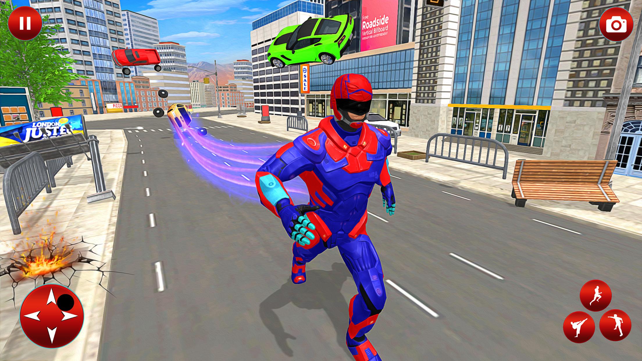 Superhero Robot Speed Hero 1.9 Screenshot 13