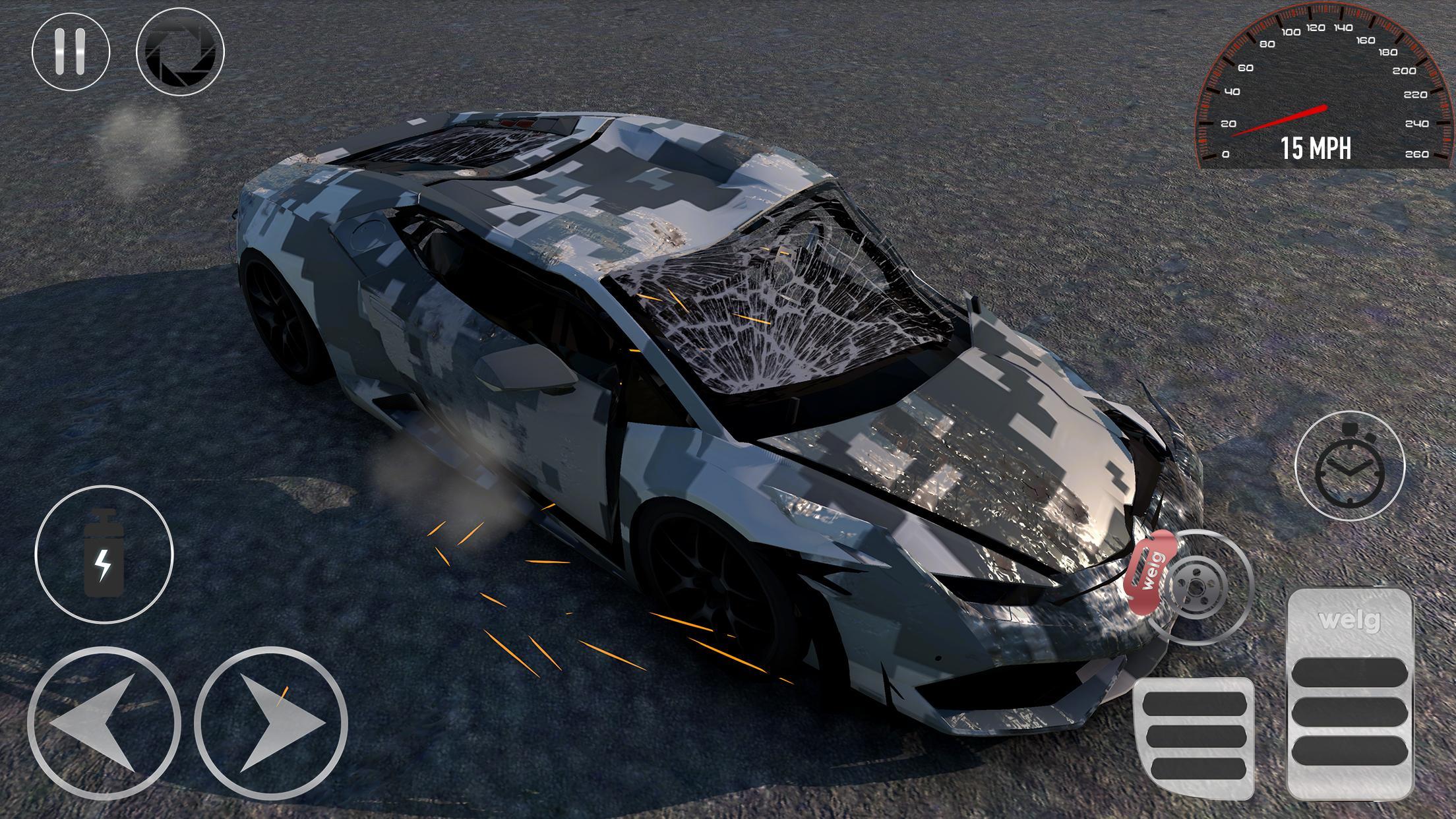 WDAMAGE Car Crash Engine 120 Screenshot 2