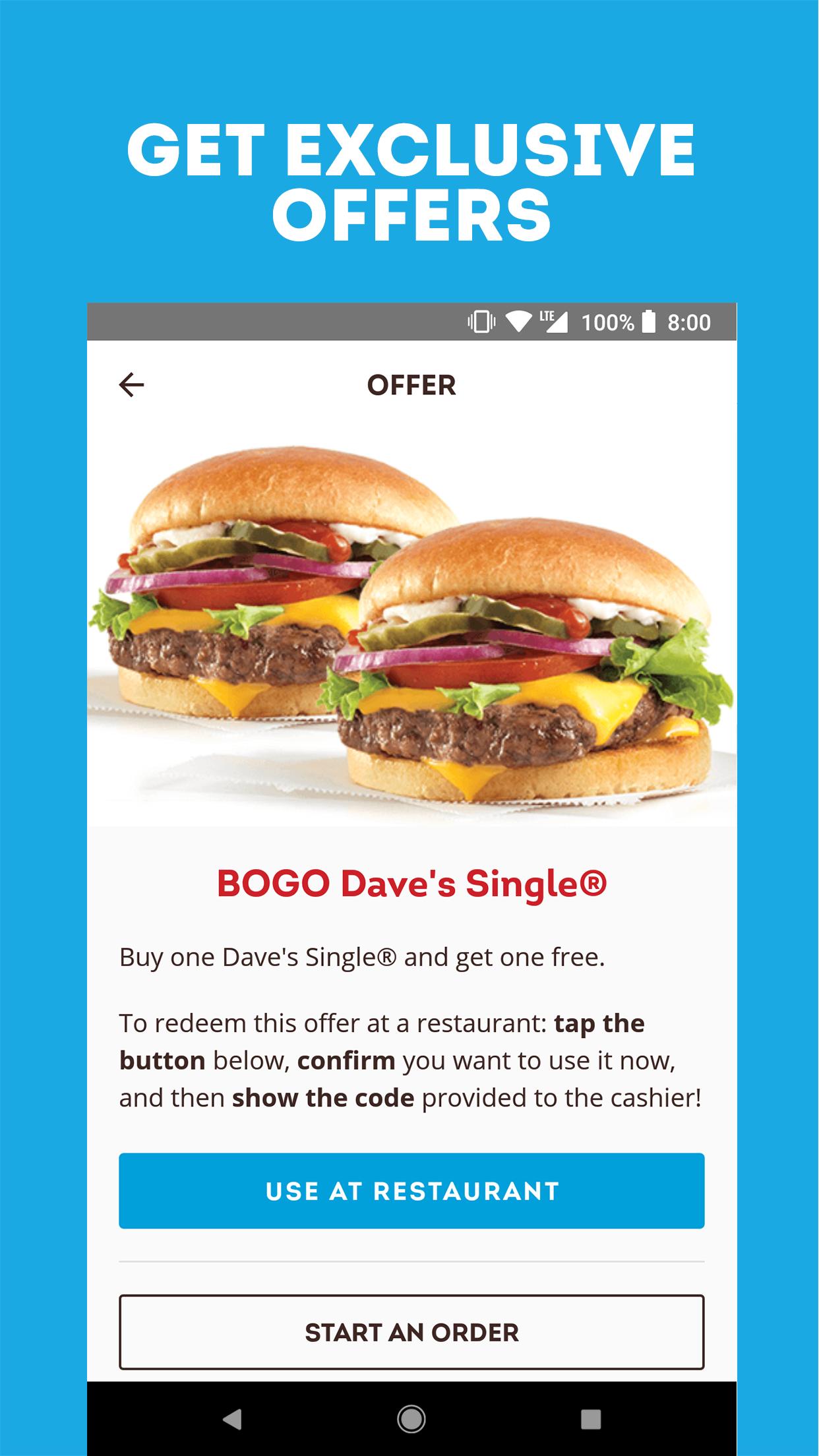 Wendy’s – Food and Offers 6.3.3 Screenshot 1