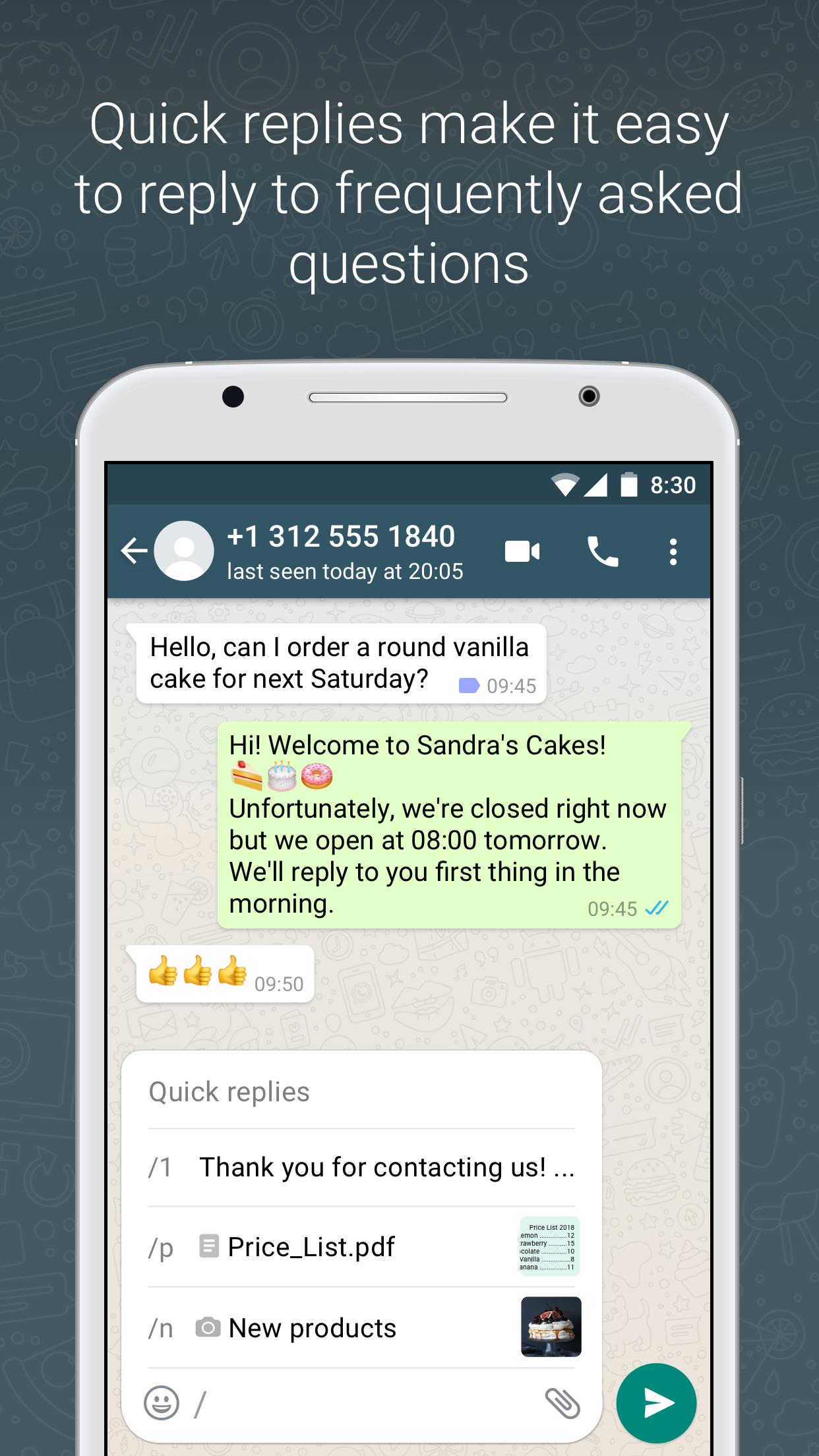 WhatsApp Business 2.20.207.8 Screenshot 2