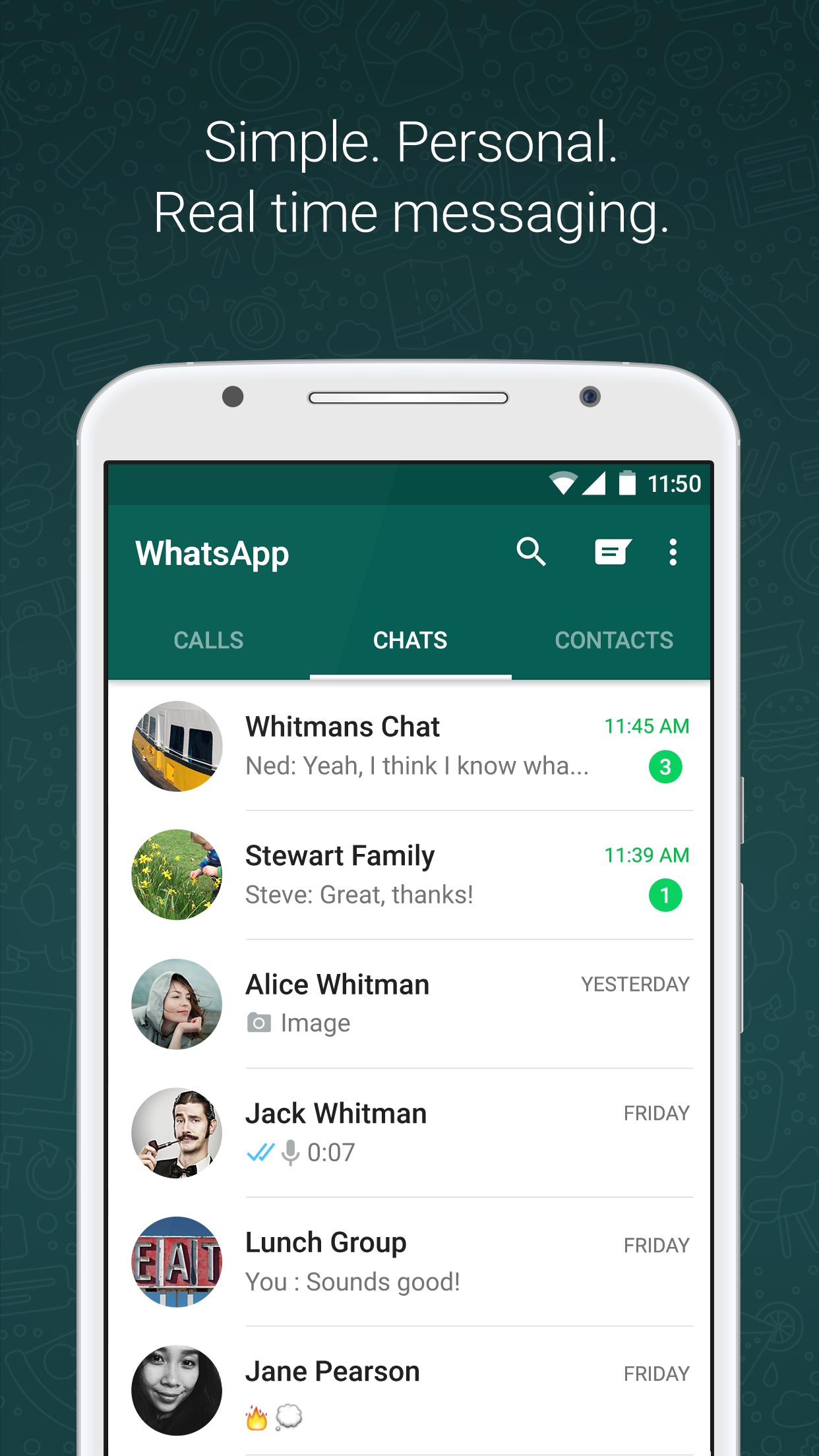 WhatsApp Messenger 2.20.206.19 Screenshot 1