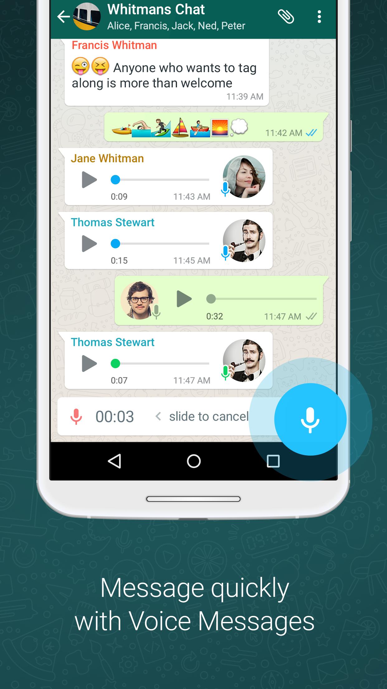 WhatsApp Messenger 2.20.206.19 Screenshot 4