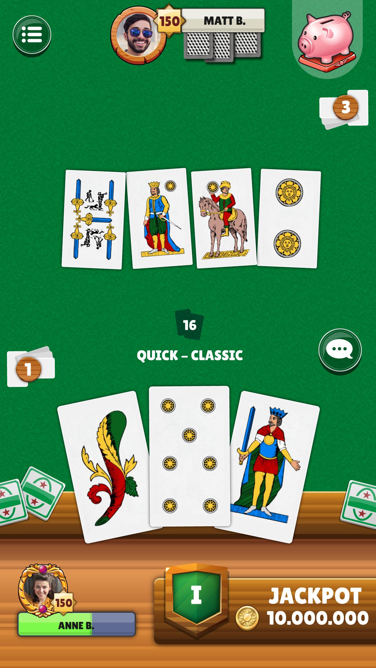 Scopa Free Italian Card Game Online 6.71 Screenshot 1
