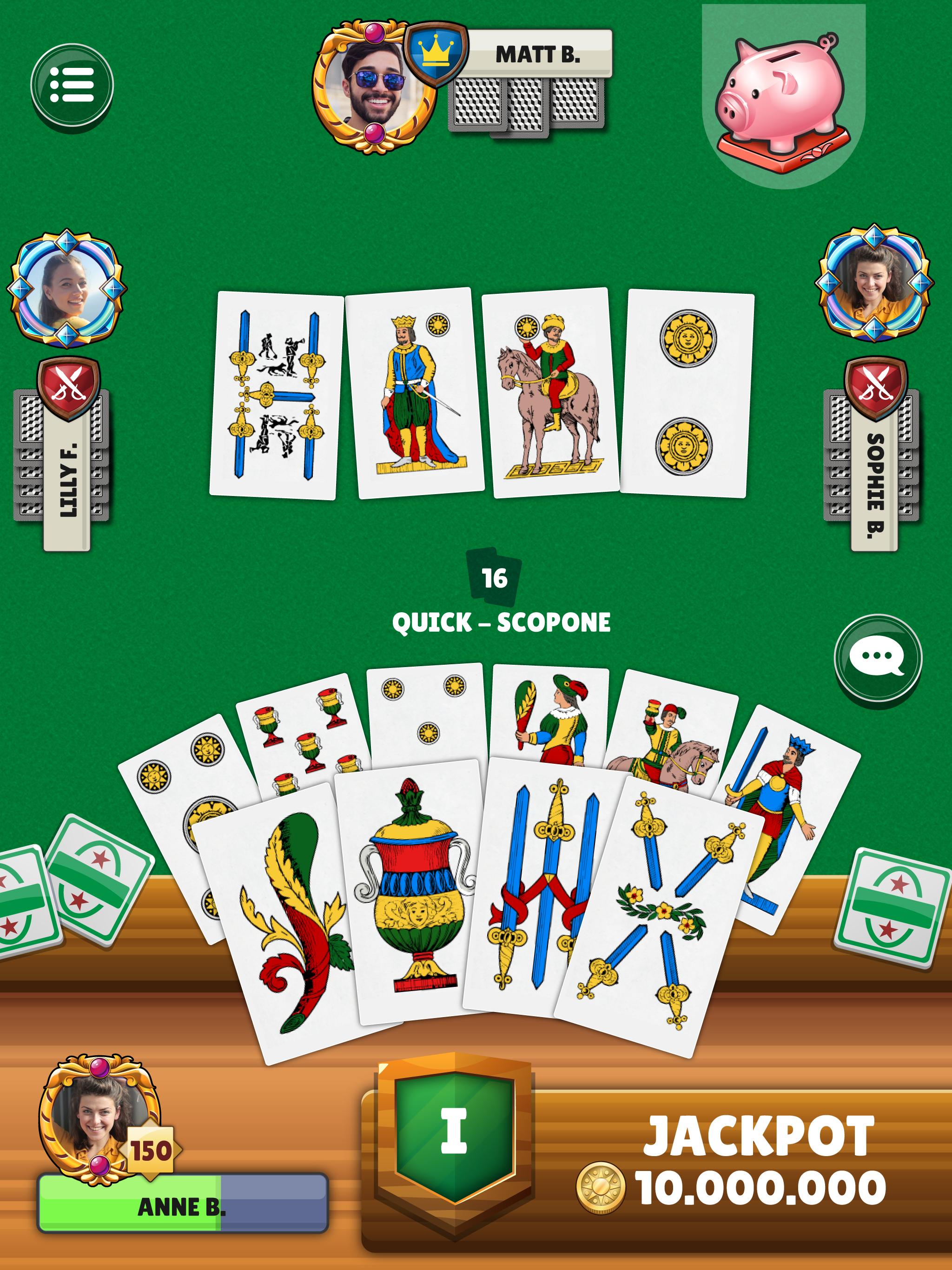 Scopa Free Italian Card Game Online 6.71 Screenshot 9