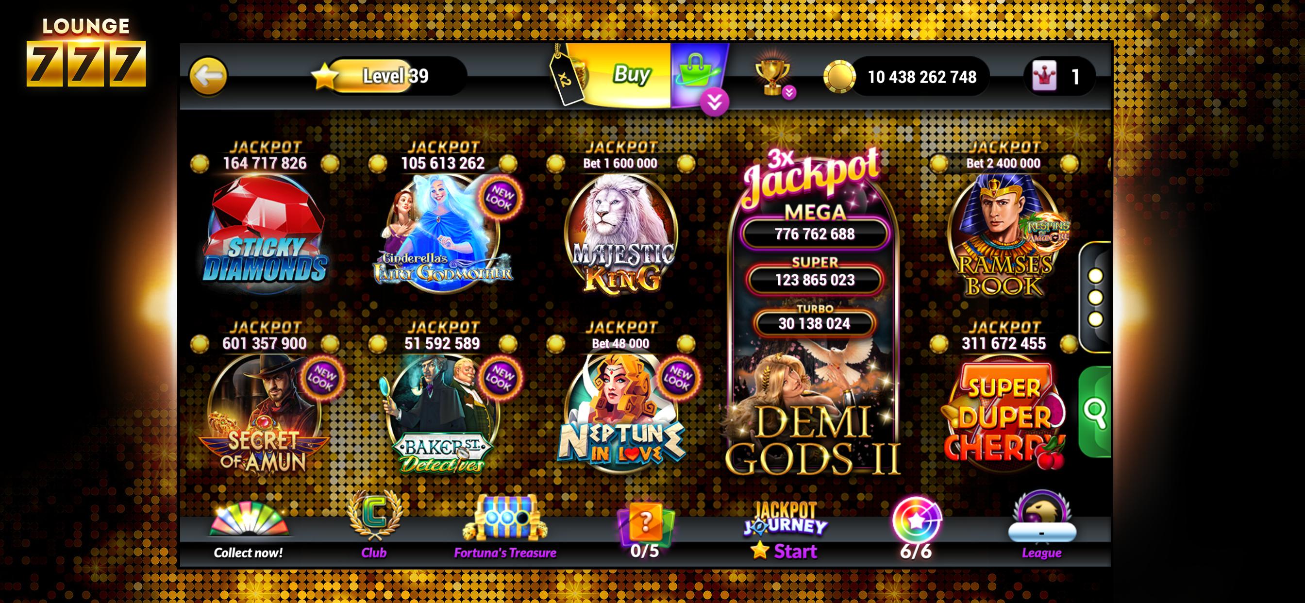Lounge777 Online Casino 4.11.46 Screenshot 1