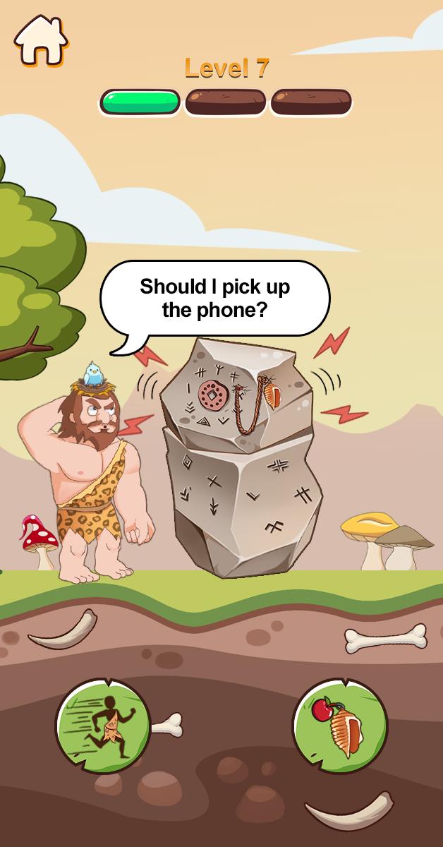 Comics Caveman Save them all 1.0.4 Screenshot 1