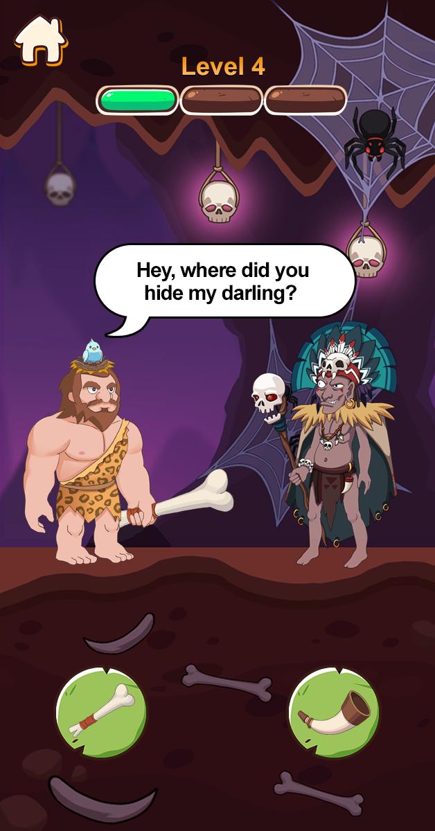 Comics Caveman Save them all 1.0.4 Screenshot 4