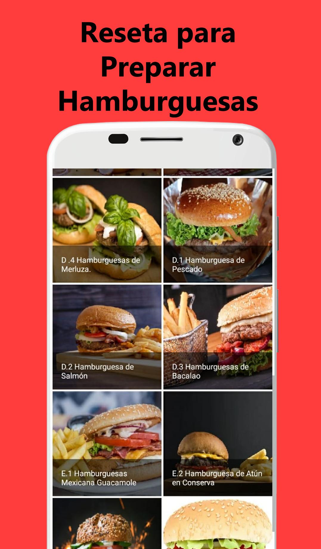 Homemade Burger Recipes 1.2.0 Screenshot 1