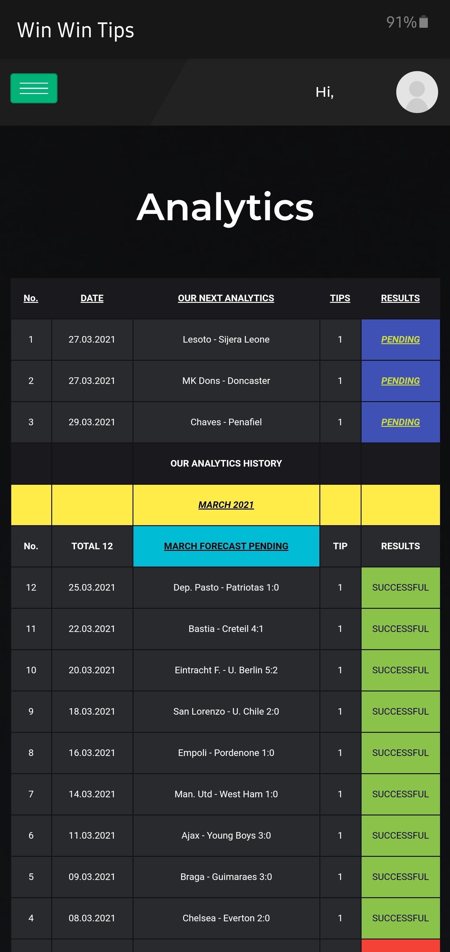 Win Win Tips 5.0 Screenshot 2