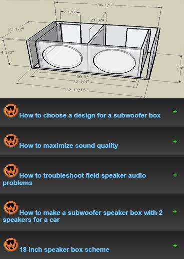 Learn to make speaker boxes 8.0 Screenshot 9