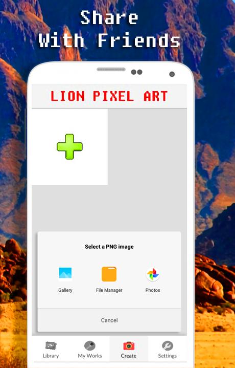Lion Color By Number - Pixel Art 3.0 Screenshot 7