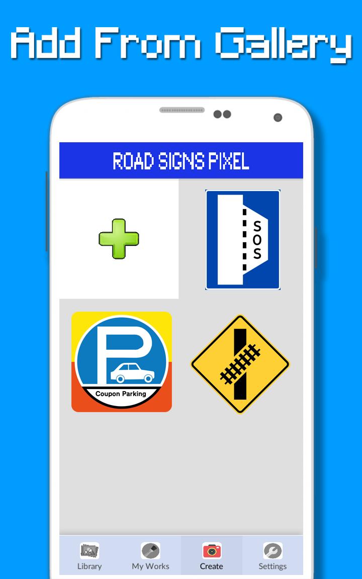 Road Signs Color By Number - Pixel Art 5.0 Screenshot 8