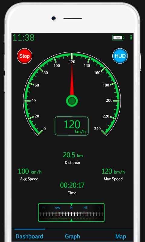 GPS Speedometer – Odometer 1.7.4 Screenshot 2