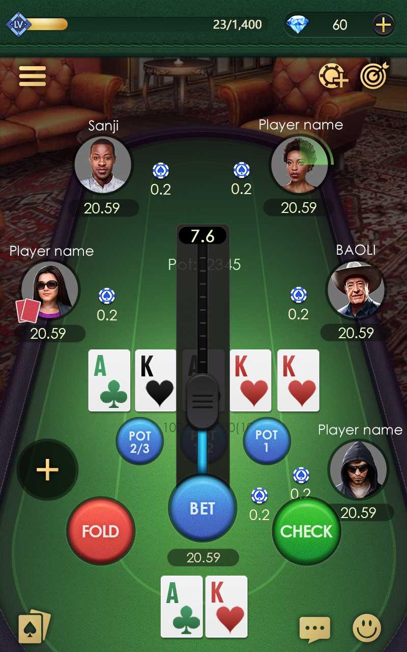 Poker World: Texas hold'em 3.070 Screenshot 2
