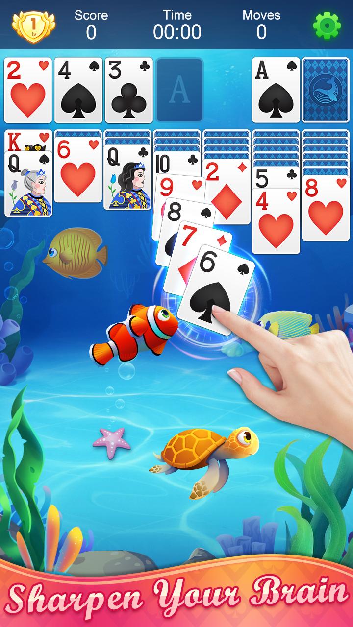 Solitaire Fish - Classic Klondike Card Game 1.2.0 Screenshot 11